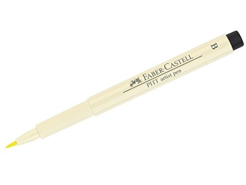 Pintsel-pliiats Faber-Castell Pitt Artist Pen helekollane (ivory) - Pilt 5
