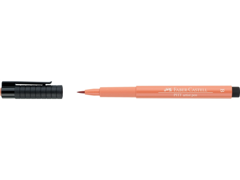 Pintsel-pliiats Faber-Castell Pitt Artist Pen helepruun (cinnamon) - Pilt 2