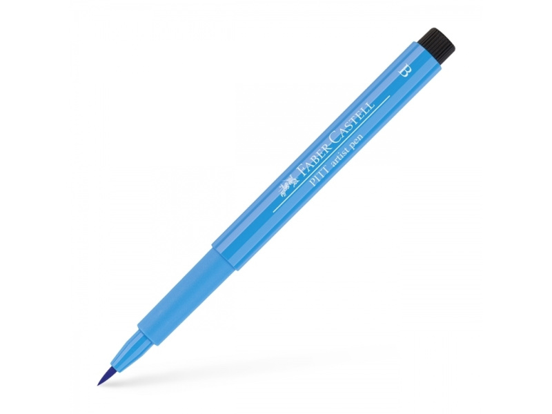 Pintsel-pliiats Faber-Castell Pitt Artist Pen kahvatusinine (smalt blue)