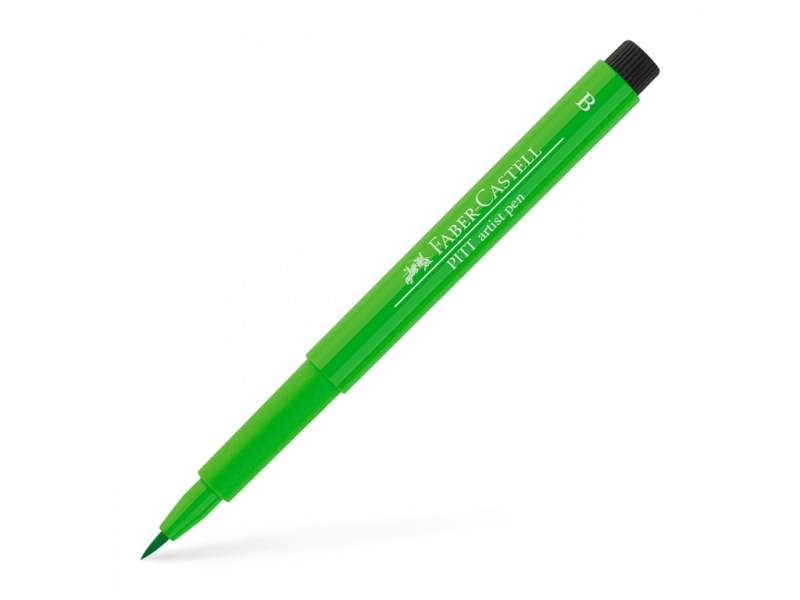 Pintsel-pliiats Faber-Castell Pitt Artist Pen leheroheline (leaf green)