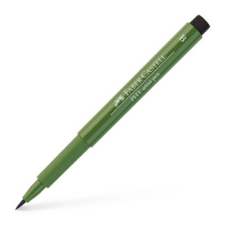 Pintsel-pliiats Faber-Castell Pitt Artist Pen tumeroheline (chrome oxide)