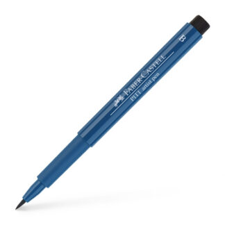 Pintsel-pliiats Faber-Castell Pitt Artist Pen tumesinine (indianthrene blue)
