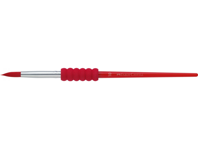 Pintslite komplekt Faber-Castell soft touch 4tk/pk (nr.2,6,10,12) - Pilt 3