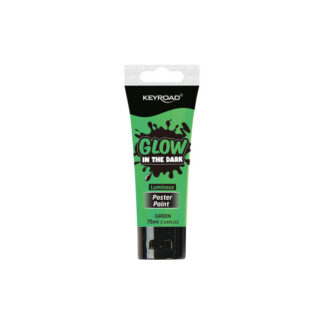 Plakativärv Keyroad 75ml, pimedas helendav, roheline