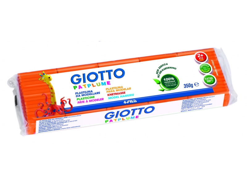 Plastiliin Fila Giotto Patplume 350g oranž