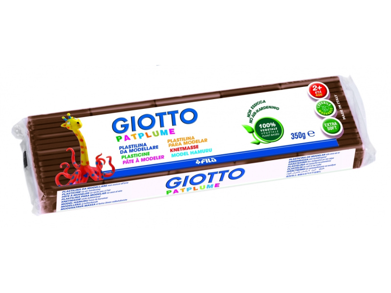 Plastiliin Fila Giotto Patplume 350g pruun