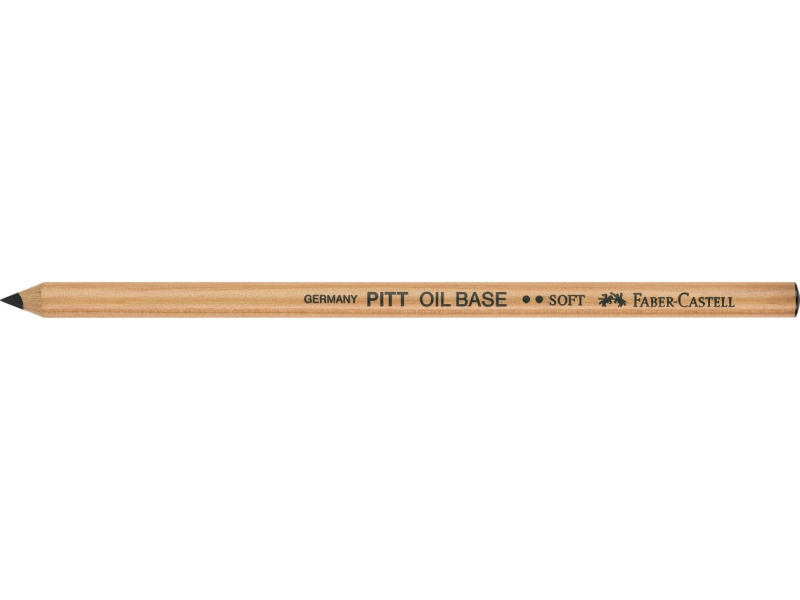 Pliiats Faber-Castell Pitt õli baasil süsi, pehme - Pilt 2