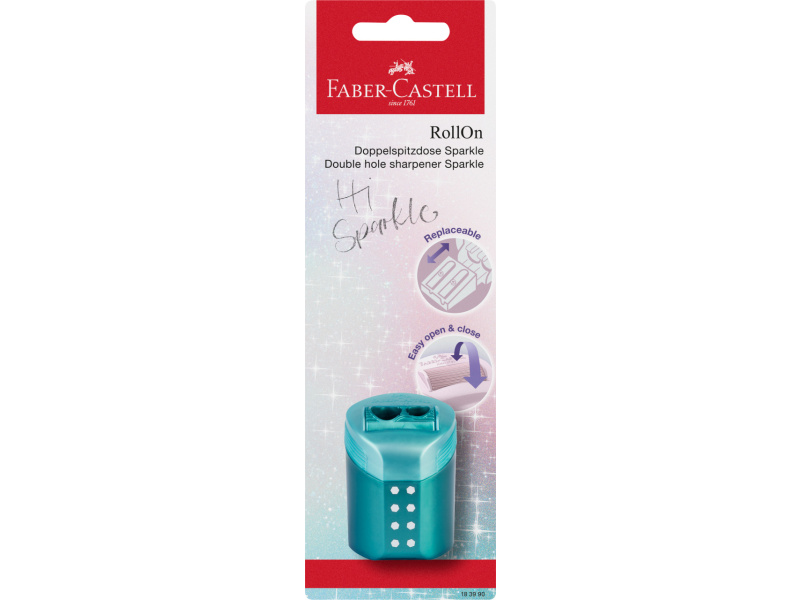 Pliiatsiteritaja Faber-Castell RollOn Sparkle blistris - Pilt 2
