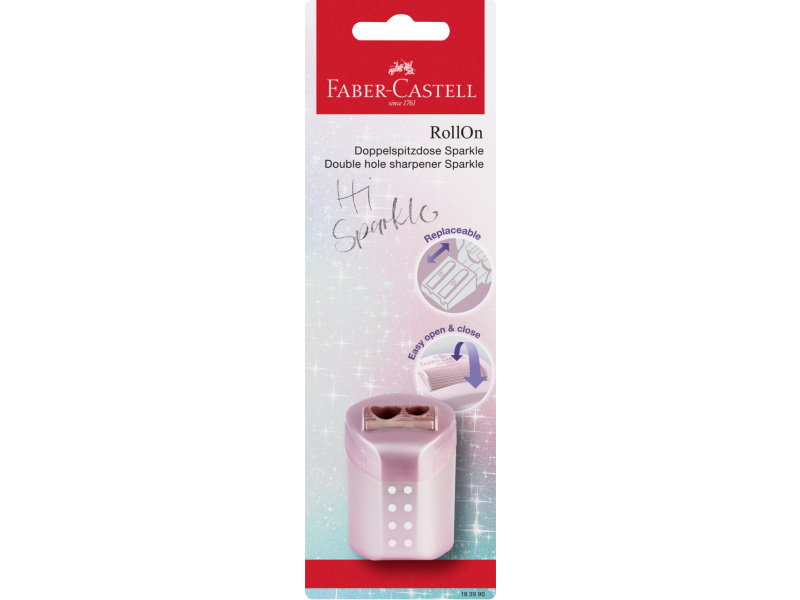 Pliiatsiteritaja Faber-Castell RollOn Sparkle blistris