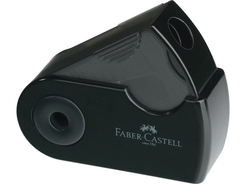 Pliiatsiteritaja Faber-Castell Sleeve, kogujaga, 1-ava, must