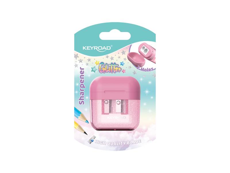 Pliiatsiteritaja Keyroad Compact 2-ava blistris, pastell