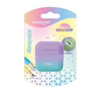 Pliiatsiteritaja Keyroad Iridescent 2-ava, konteineriga, blistris