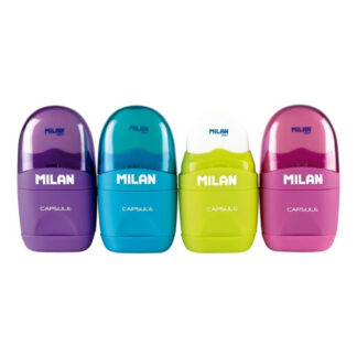 Pliiatsiteritaja+kustukumm Milan Capsule