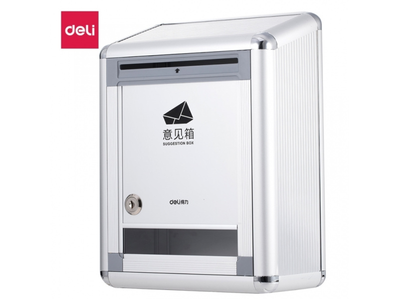 Postkast DELI 50804 alumiinium