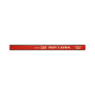 Puusepa pliiats Lyra Profi 18cm HB (medium)