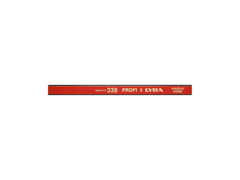Puusepa pliiats Lyra Profi 18cm HB (medium)