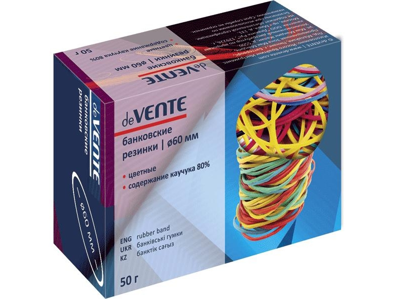 Rahakummid deVENTE 60mm 50g värvilised pappkarbis