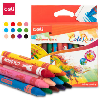 Rasvakriidid DELI Colorun 12-värvi