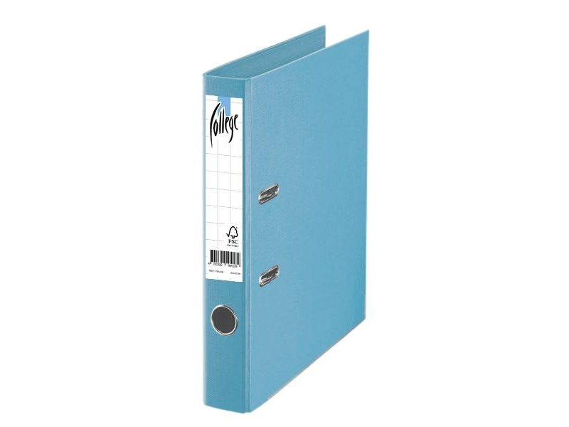 Registraator College A4 5cm PP/PP helesinine (sky)