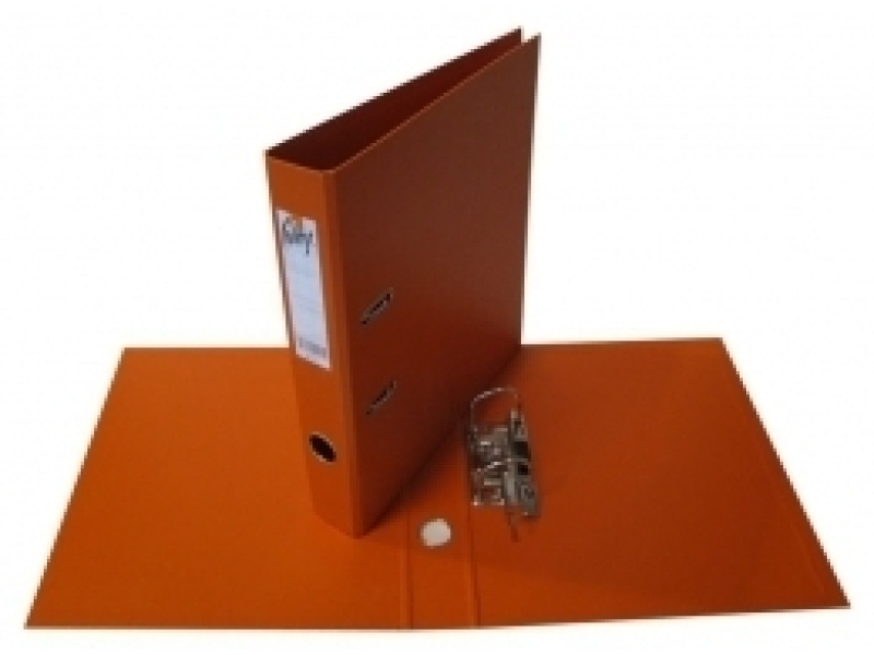 Registraator College A4 5cm PP/PP oranž