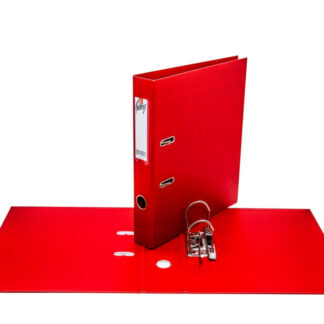 Registraator College A4 5cm PP/PP punane