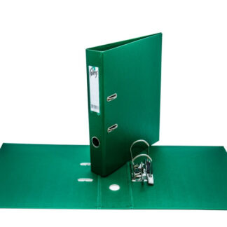 Registraator College A4 5cm PP/PP roheline