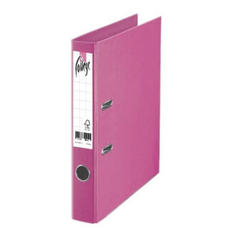 Registraator College A4 7cm PP/PP heleroosa