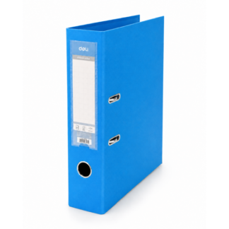Registraator Deli A4 7cm PP/PP metall alaserv, erksinine