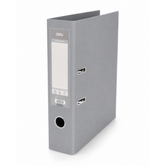 Registraator Deli A4 7cm PP/PP metall alaserv, hall