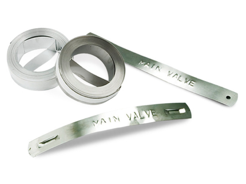 Reljeefkirjalint Dymo 12mmx4.8m alumiinium mittekleepuv - Pilt 2