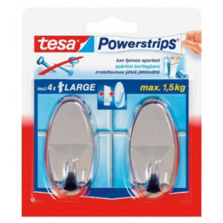 Riputuskonks iseliimuv Tesa Powerstrips kroom 2 tk/pk