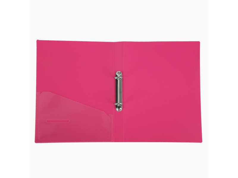 Rõngaskaust DELI Rio A4/2,8cm 2-rõngast, assortii - Pilt 2