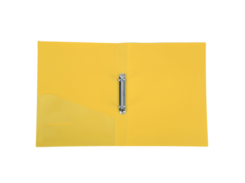 Rõngaskaust DELI Rio A4/2,8cm 2-rõngast, assortii - Pilt 4