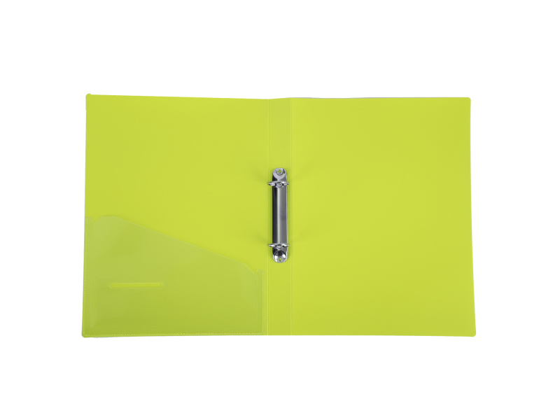 Rõngaskaust DELI Rio A4/2,8cm 2-rõngast, assortii - Pilt 5