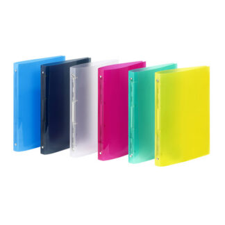 Rõngaskaust Viquel Propyglass A4/2cm 4-rõngast läbip assortii