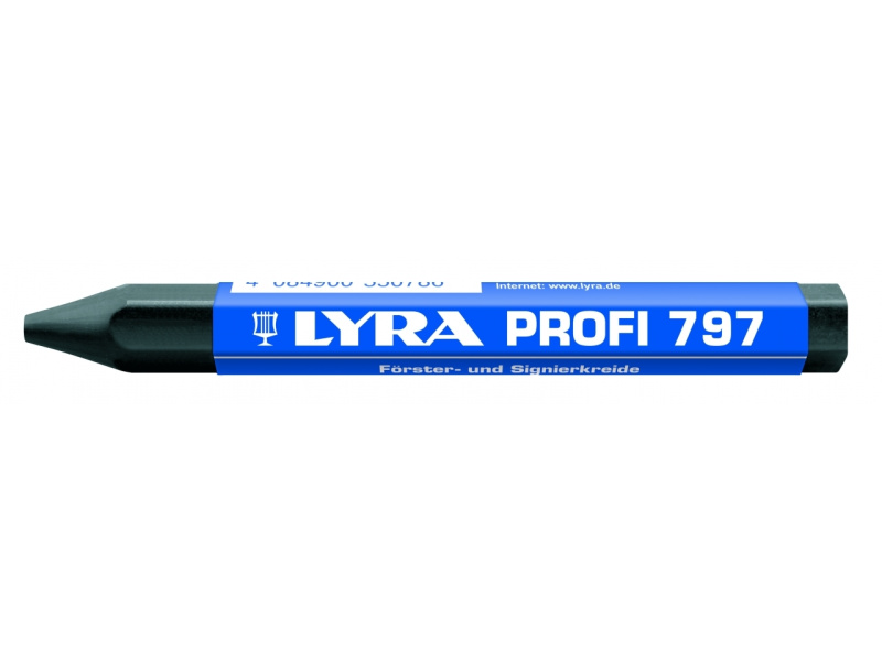 Signeerkriit Lyra Profi Ø12cm must