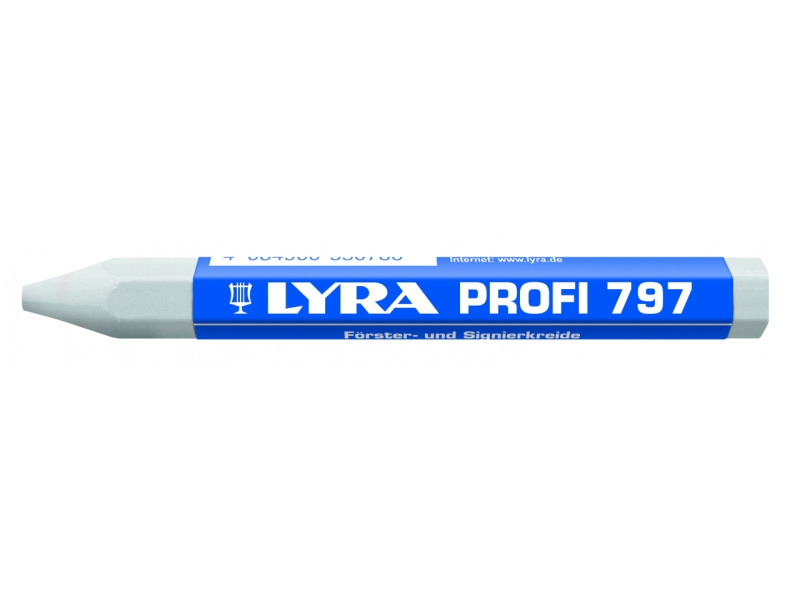 Signeerkriit Lyra Profi Ø12cm valge