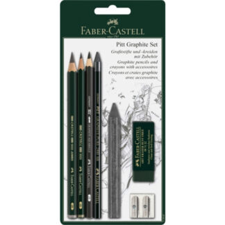 Söekomplekt Faber-Castell Pitt Graphite 7-osa