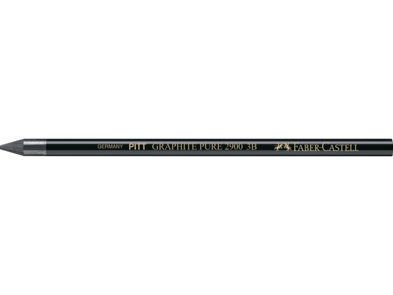 Söepliiats Faber-Castell 2900 3B - puiduvaba kunstnikupliiats - Pilt 2