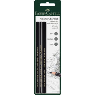 Söepliiats Faber-Castell Pitt 3tk/pk (soft, medium, hard)