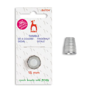 Sõrmkübar Pony 15mm 86704