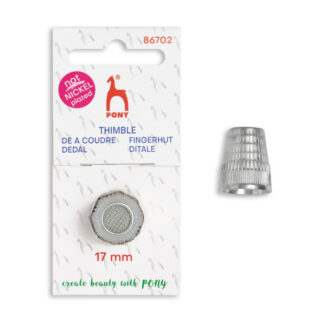 Sõrmkübar Pony 17mm 86702