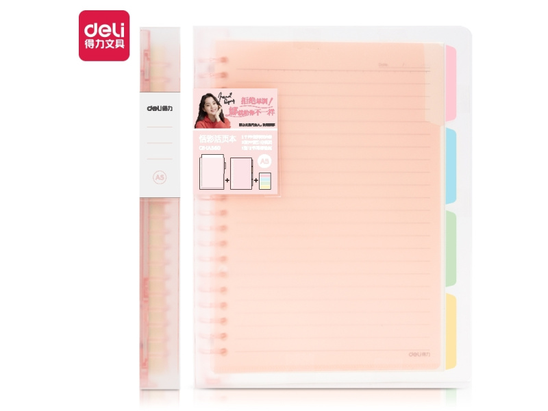 Spiraalkaustik DELI A5/60L assortii