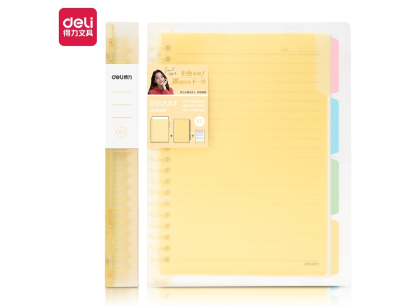 Spiraalkaustik DELI B5/60L assortii - Pilt 5