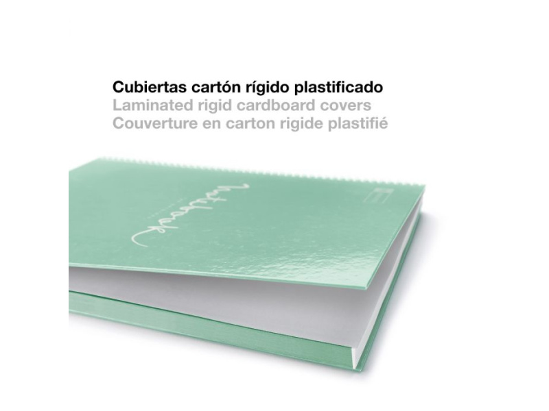 Spiraalplokk CALM AQUA Miquelrius A4 80L 5x5 ruut, augustusega 8-8-8 — изображение 4