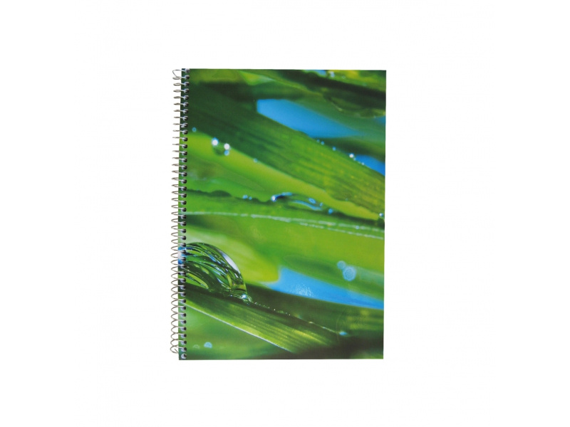 Spiraalplokk College A5/70L 5x5ruut, 5 plastnurk indeksiga - Pilt 2