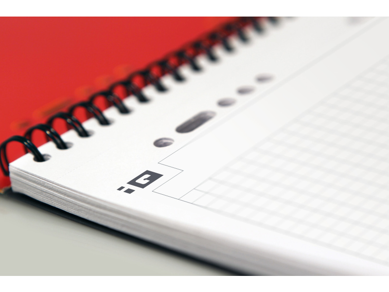 Spiraalplokk Oxford International Activebook A5+/80L 5x5ruut, augustusega (001411) - Pilt 4