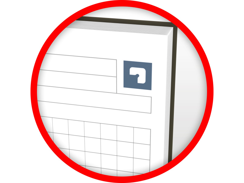 Spiraalplokk Oxford Meetingbook B5 /80L 5x5ruut - Pilt 2