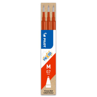 Südamik Pilot Frixion Ball, Clicker 0,7 mm punane 3tk/pk