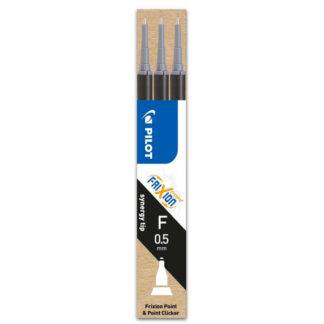 Südamik Pilot Frixion Point 0,5 mm must 3tk/pk